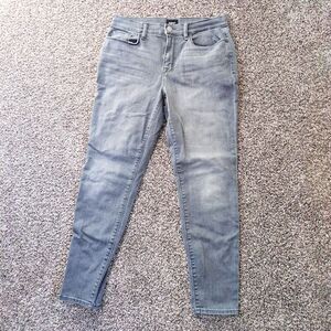 Hudson Jeans Women's 29 Blair high rise skinny ankle gray